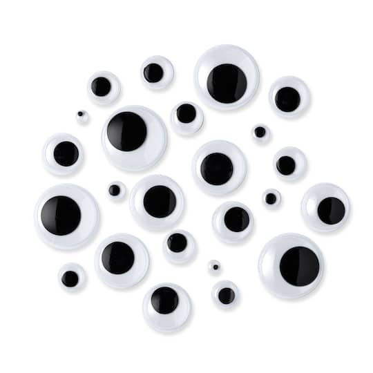 12 Packs: 102 ct. (1,224 total) Assorted Wiggle Eyes by Creatology™